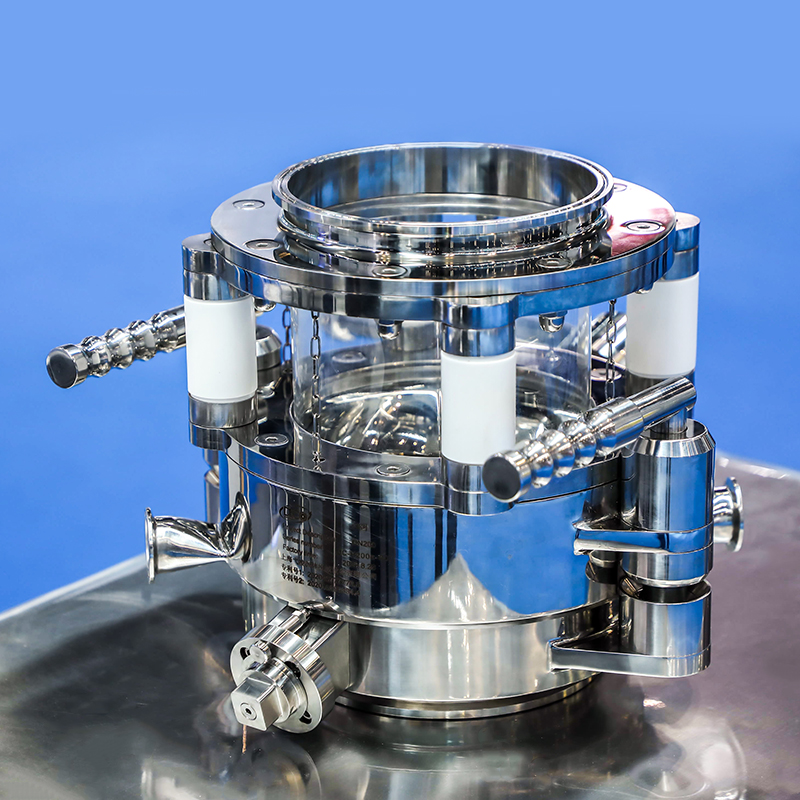 Aseptisk delt sommerfuglventil