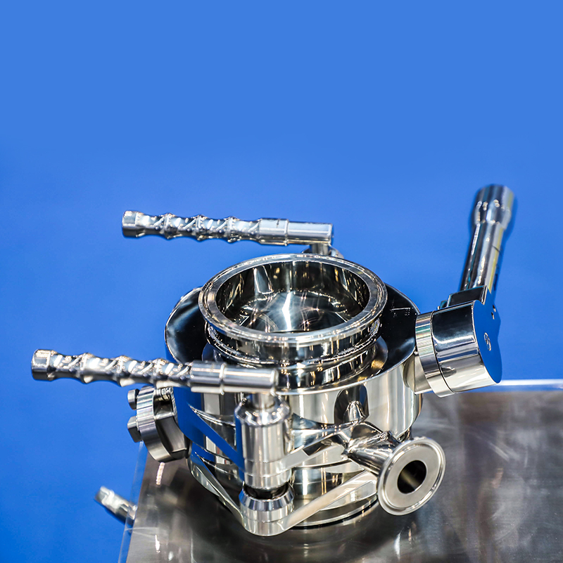 Aseptisk delt sommerfuglventil