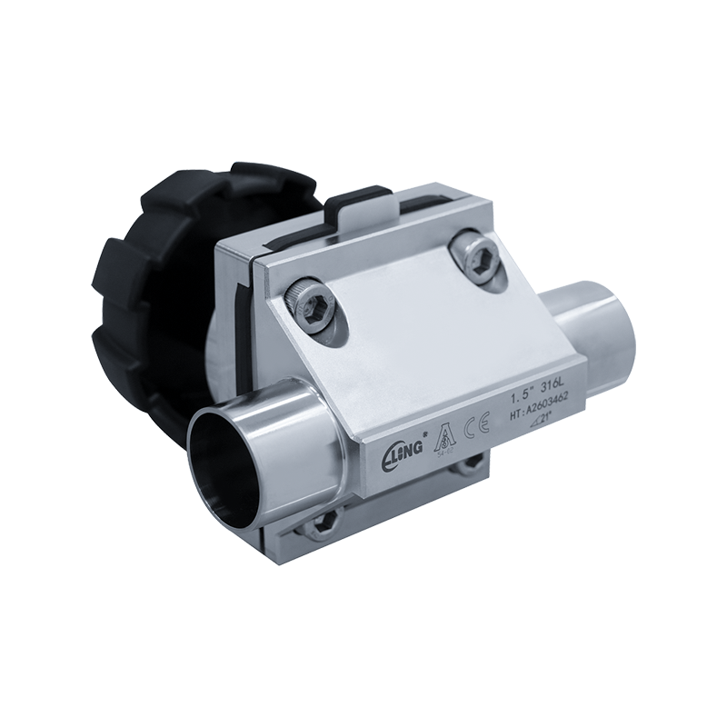 Manuell membranventil